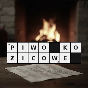 Hasło krzyżówkowe niskoalkoholowy napój warzonego na mazowszu z jagód jałowca - piwo kozicowe – rozwiązanie, synonimy, podpowiedzi i definicje krzyżówkowe